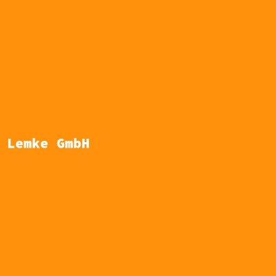 Hersteller: Lemke GmbH