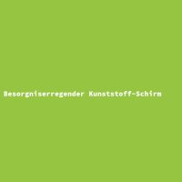 Besorgniserregender Kunststoff-Schirm