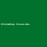 Mittelm&auml;&szlig;iger Elastan-Akku