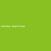 Schickes Granit-Glas