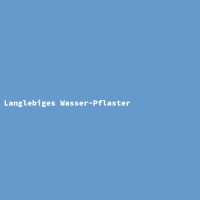 Langlebiges Wasser-Pflaster