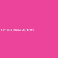 Schickes Baumwolle-Brett