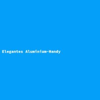 Elegantes Aluminium-Handy