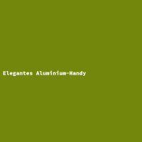 Elegantes Aluminium-Handy